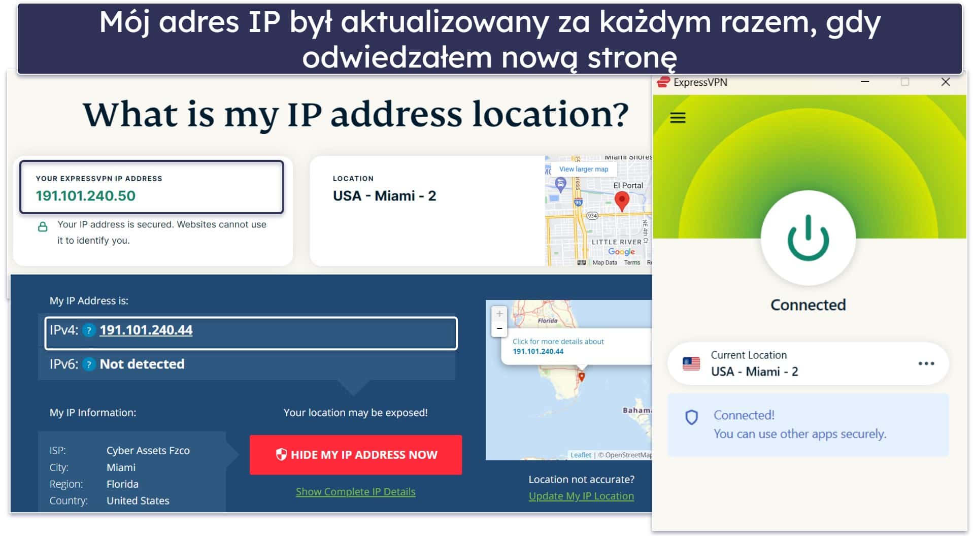 🥇1. ExpressVPN — Ogólnie najlepszy VPN dla Firefox w 2026 roku