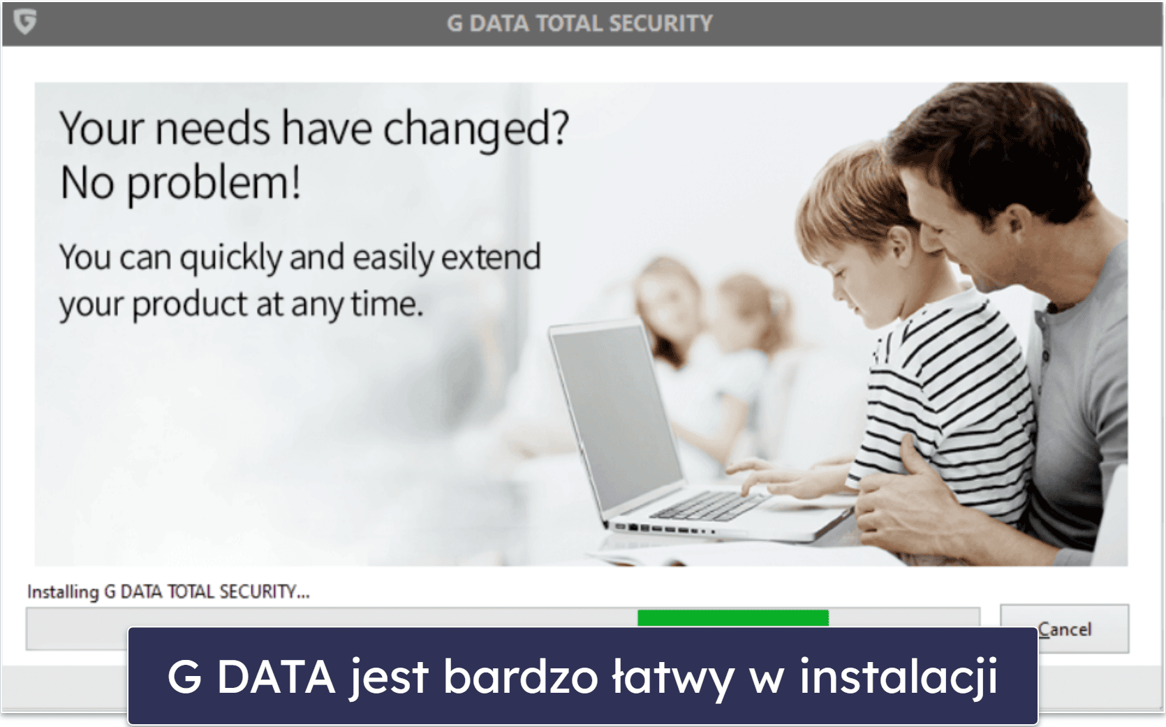 Łatwość użytkowania i konfiguracji G DATA — Łatwa instalacja, ale interfejs użytkownika może nie być intuicyjny