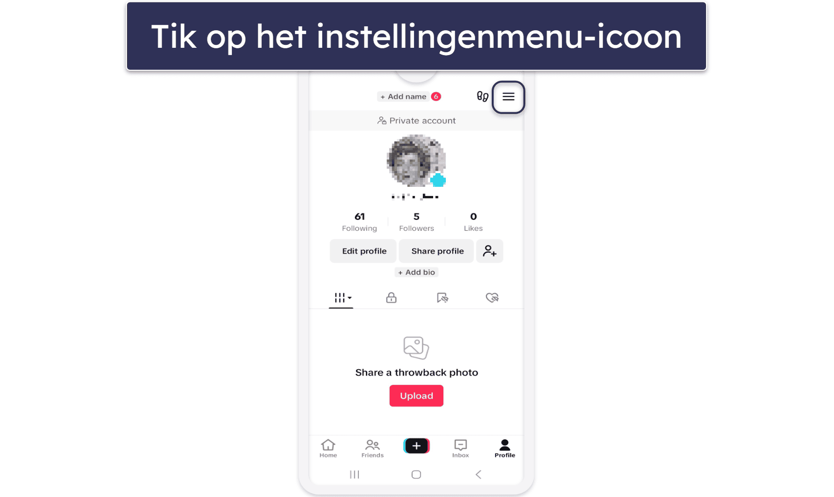 Hoe maak je een back-up van je TikTok account voordat je het verwijdert
