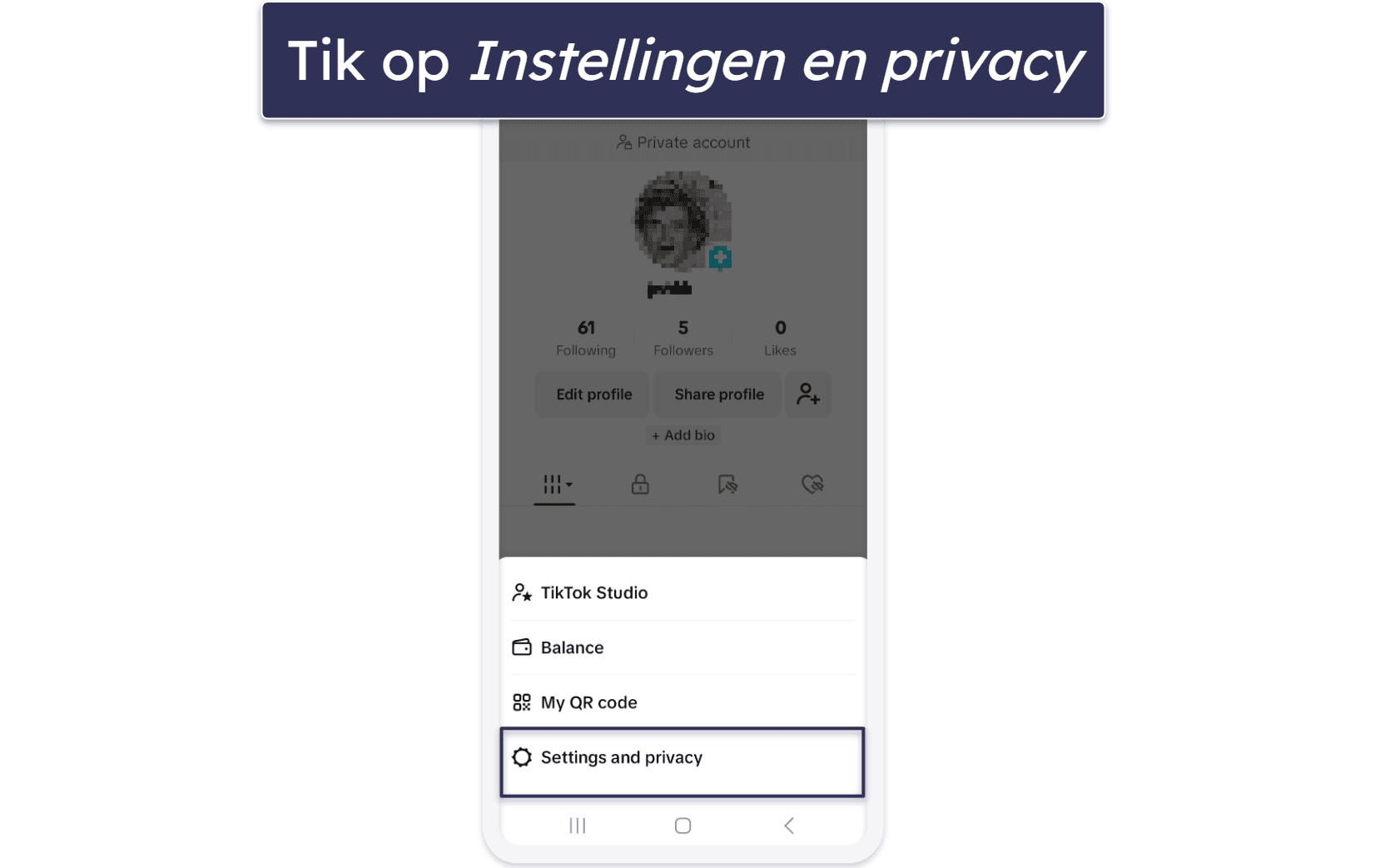 Hoe maak je een back-up van je TikTok account voordat je het verwijdert