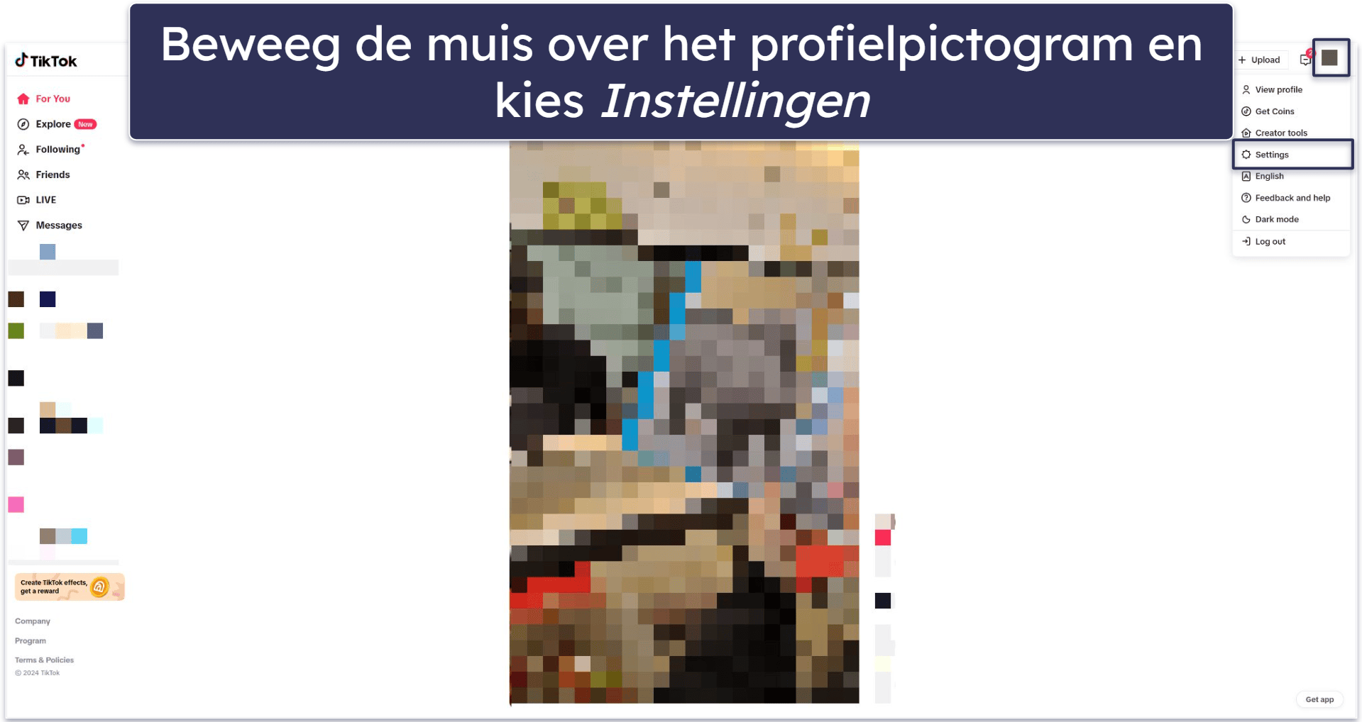 Hoe maak je een back-up van je TikTok account voordat je het verwijdert