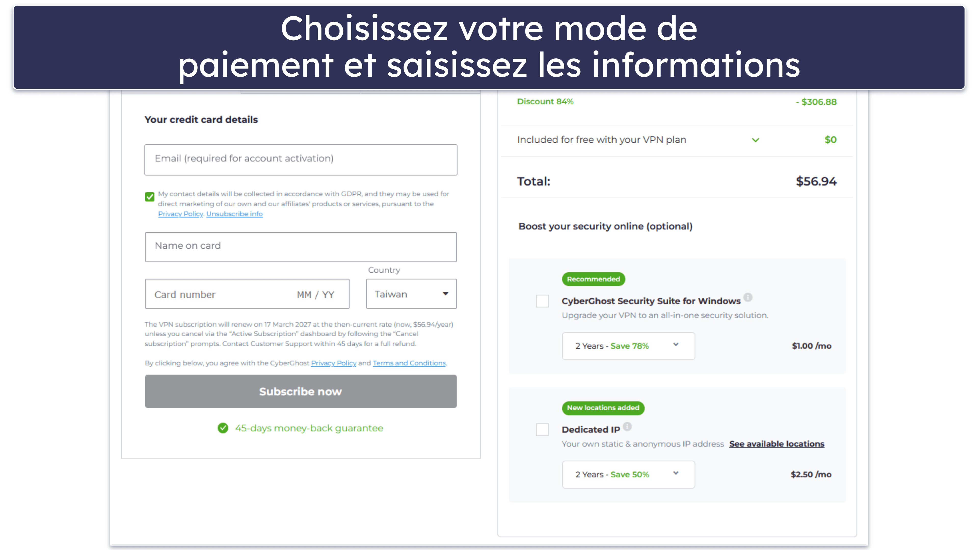 How to Get a CyberGhost Free Trial