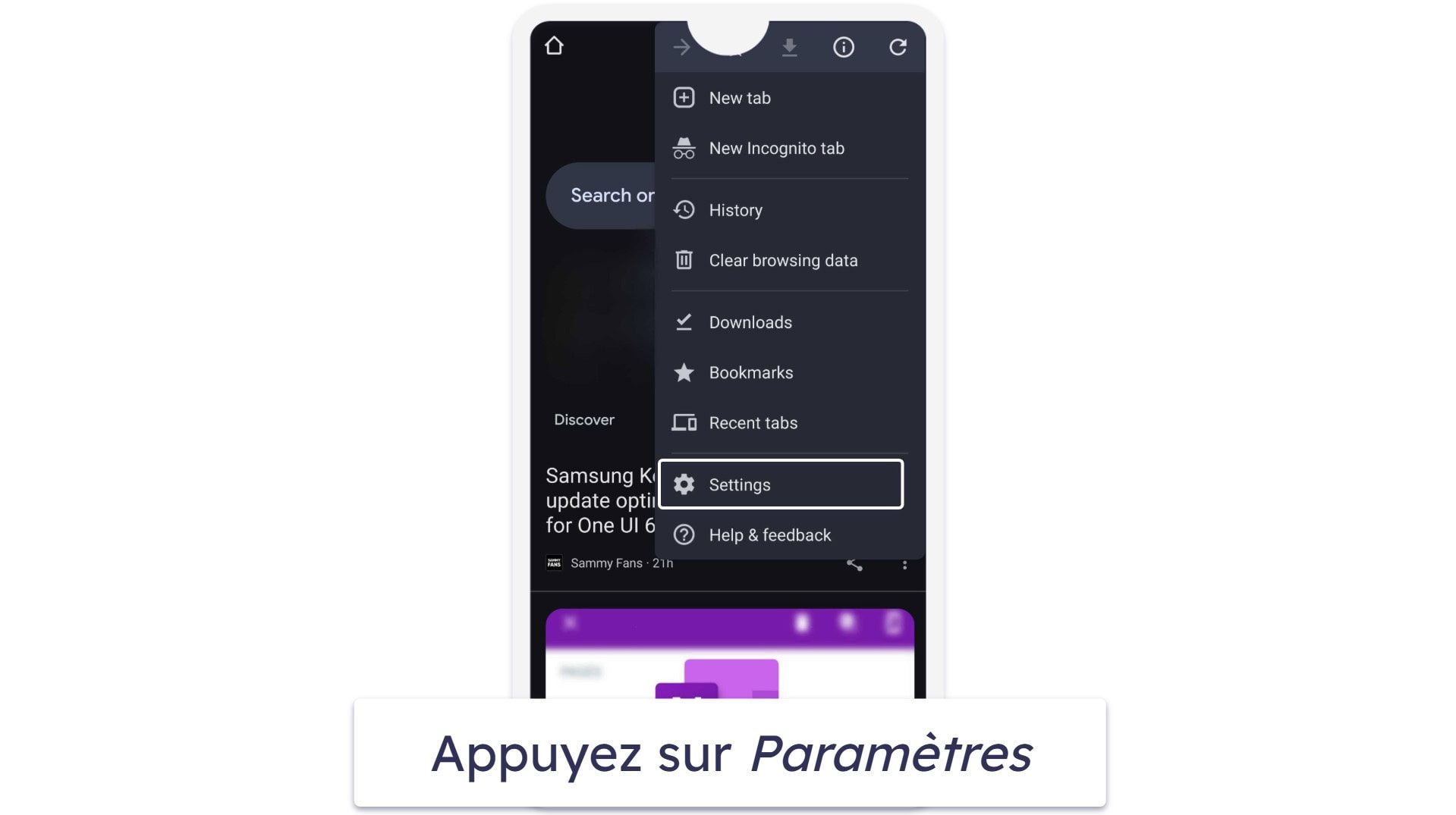Comment accéder aux mots de passe enregistrés sans utiliser le navigateur Chrome (uniquement sur Android)