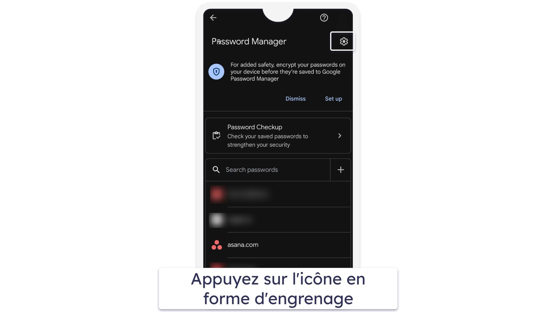 Comment accéder aux mots de passe enregistrés sans utiliser le navigateur Chrome (uniquement sur Android)