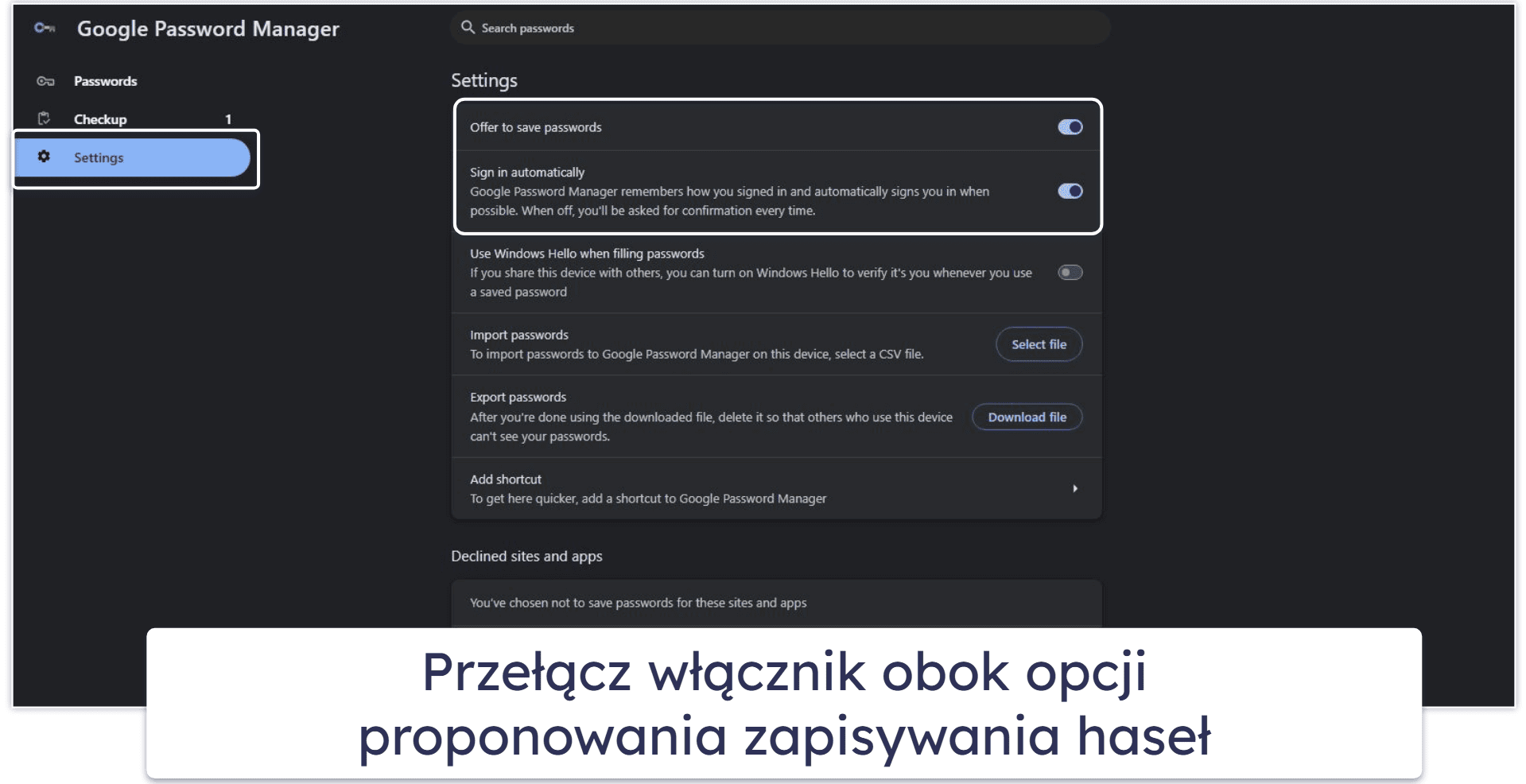 How to Manage Saved Passwords in Chrome