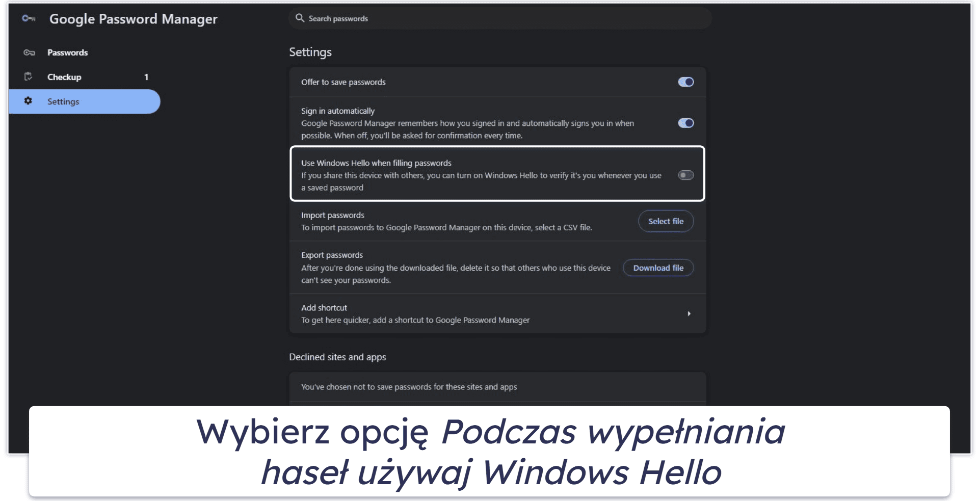 How to Manage Saved Passwords in Chrome