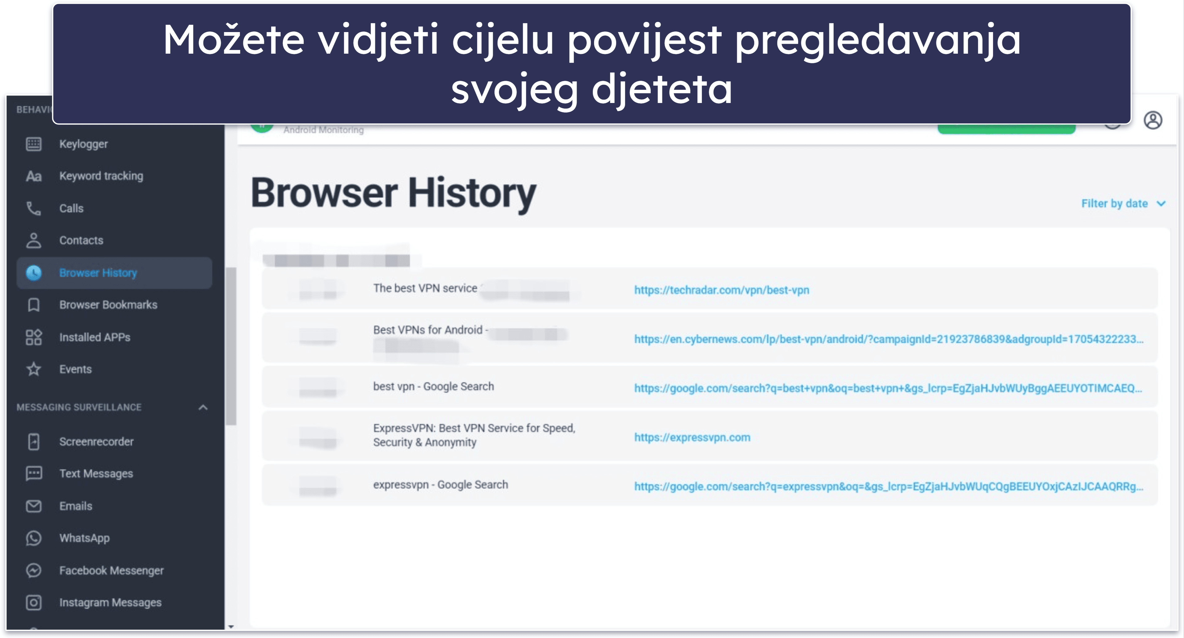 mSpy značajke – dobar raspon, ali mnoge zahtijevaju otključavanje telefona vašeg djeteta