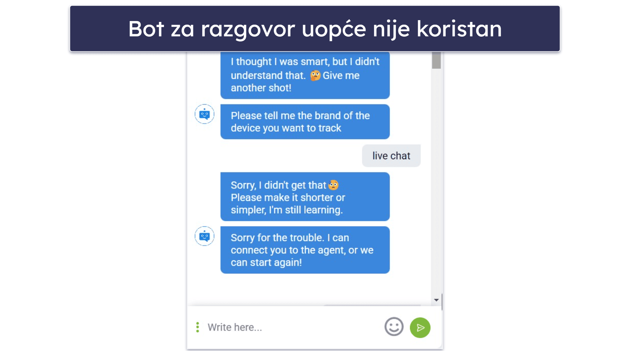mSpy Korisnička podrška – pitanja na stranici su zastarjela i teško je pronaći izravnu podršku