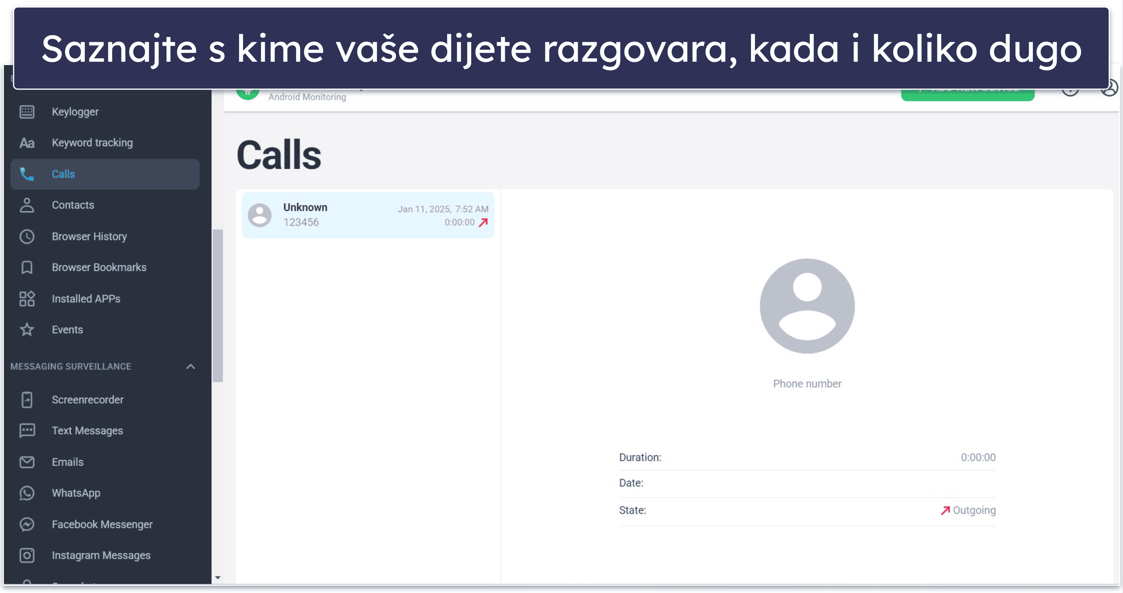 mSpy značajke – dobar raspon, ali mnoge zahtijevaju otključavanje telefona vašeg djeteta