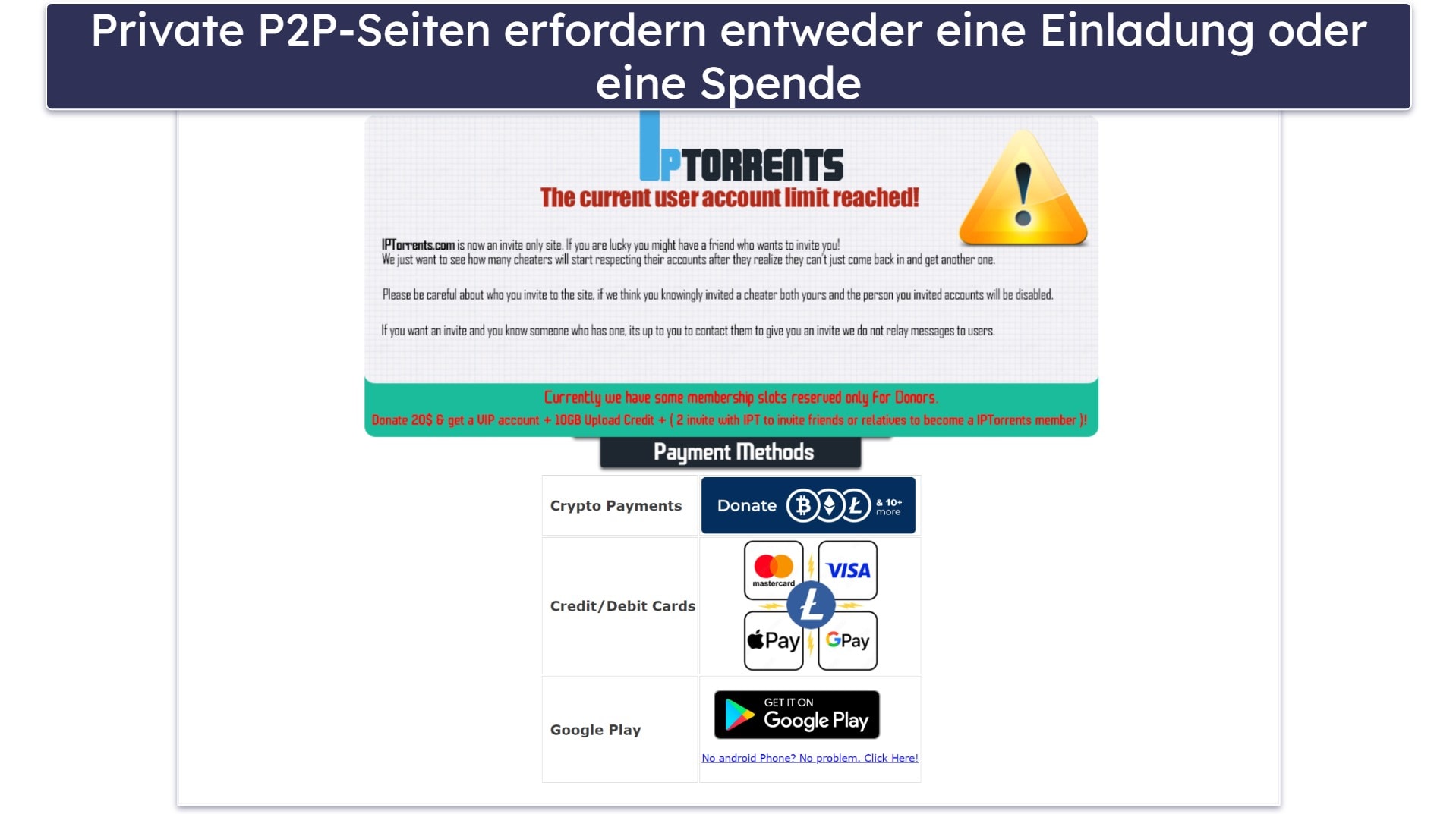 Was ist der Unterschied zwischen öffentlichen und privaten Torrent-Seiten?