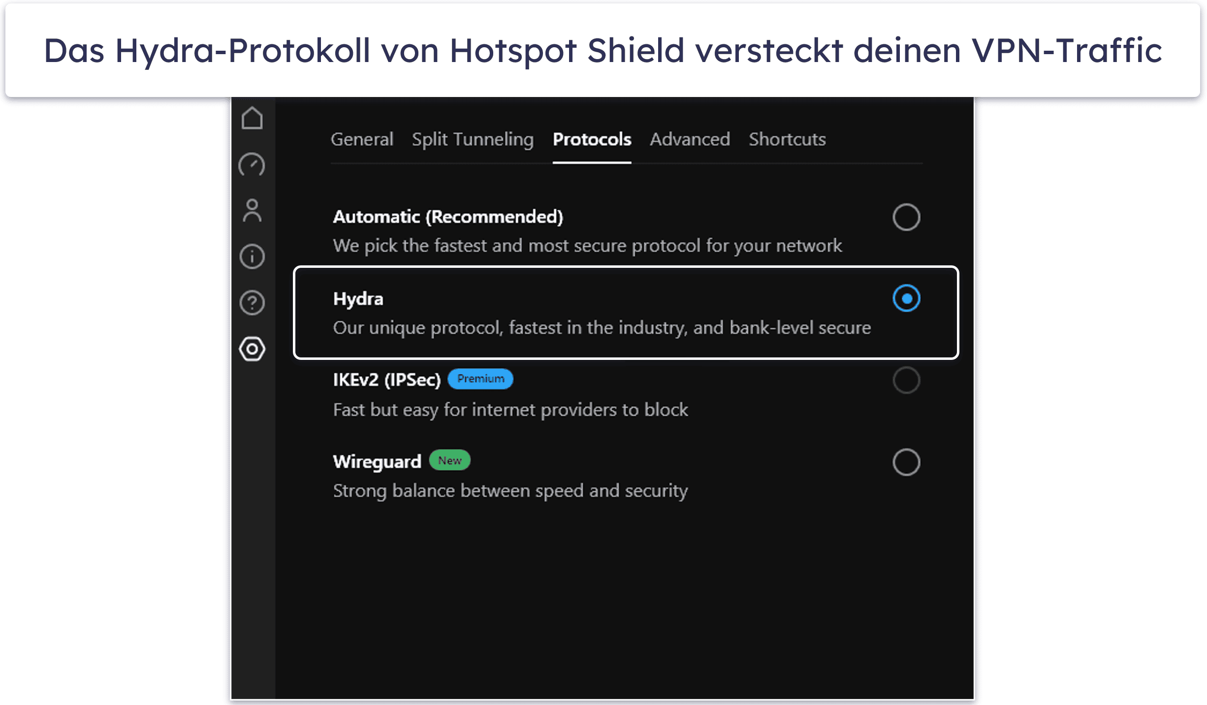 🥈2. Hotspot Shield: Schnelles, kostenloses VPN mit unbegrenztem Datenvolumen zum sicheren Surfen im Internet in China