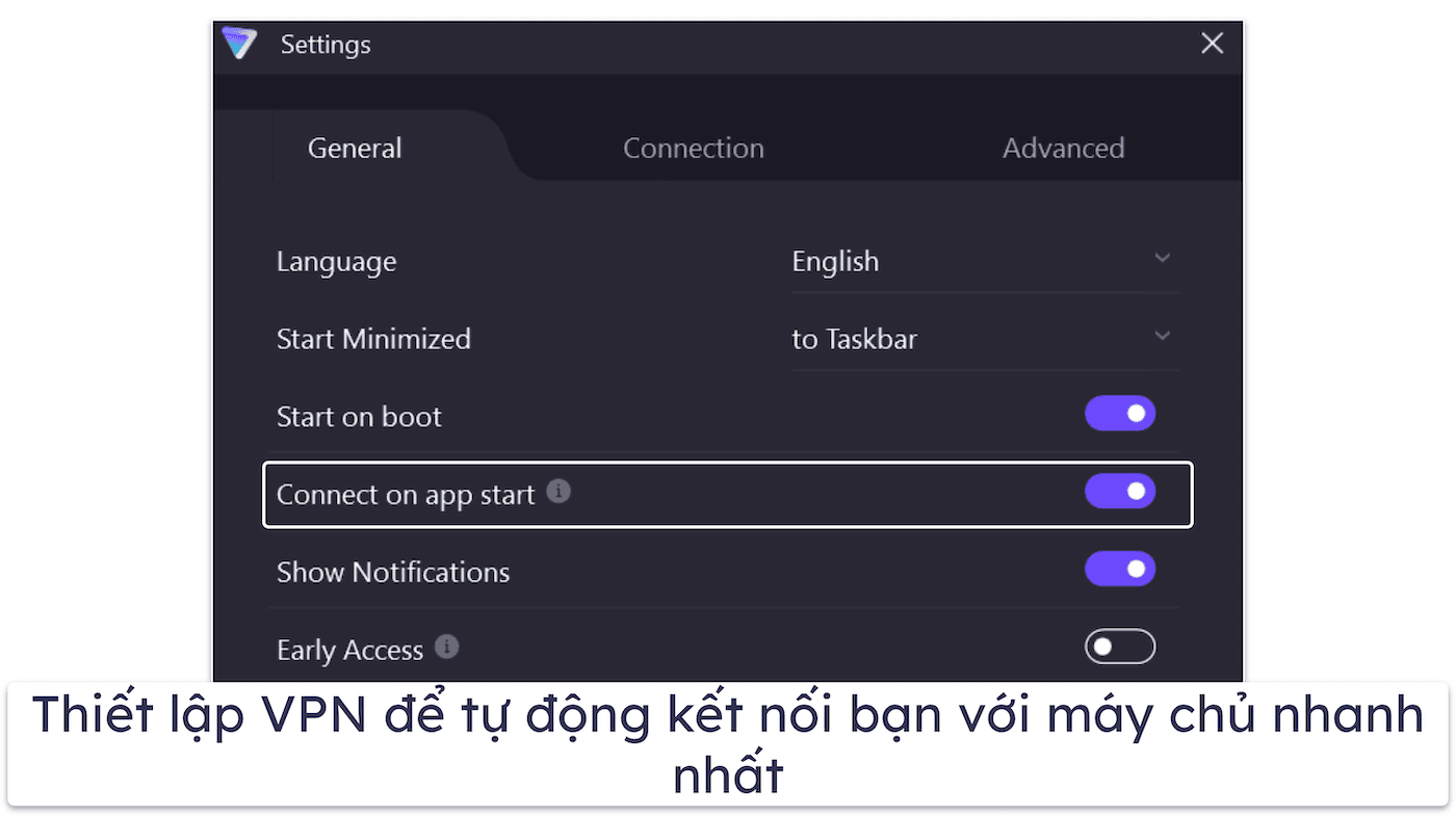 🥈2. Proton VPN – VPN chơi game miễn phí tốt nhất 2026