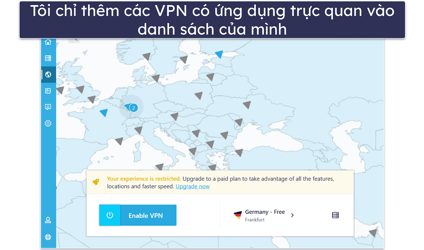Hệ phương pháp thử nghiệm: tiêu chí so sánh và xếp hạng