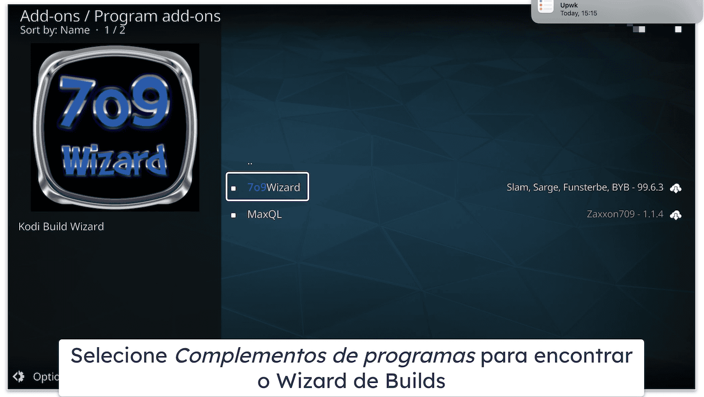Como você instala uma Build no Kodi?