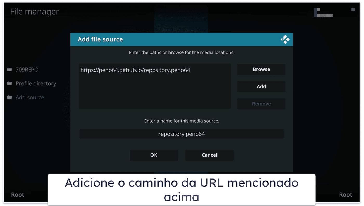 Como desinstalar uma Build no Kodi