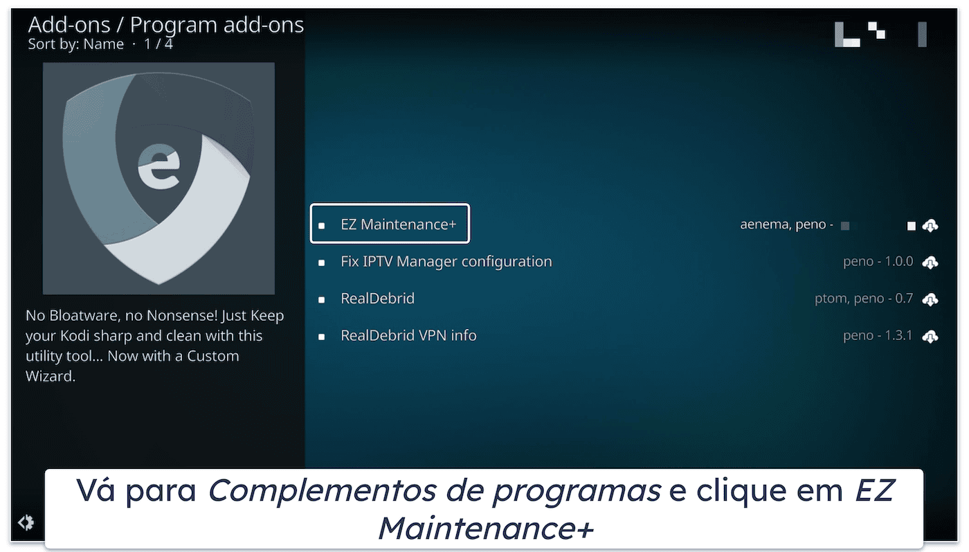Como desinstalar uma Build no Kodi