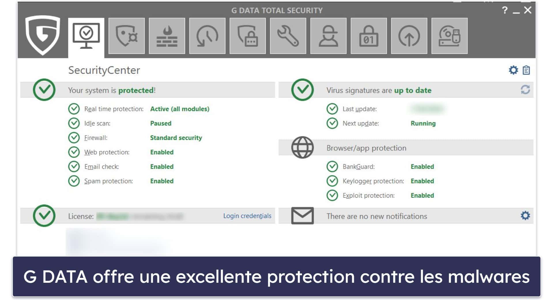 Fonctionnalités de sécurité de G DATA — Un excellent antivirus propulsé par Bitdefender avec des extras