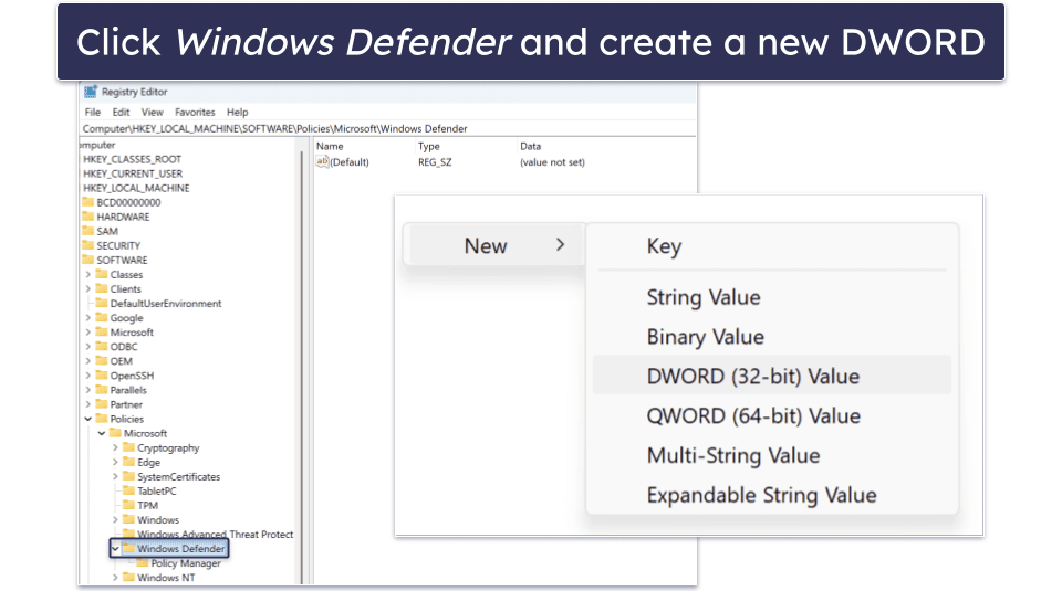 How to Stop Microsoft Defender Antivirus Service Permanently