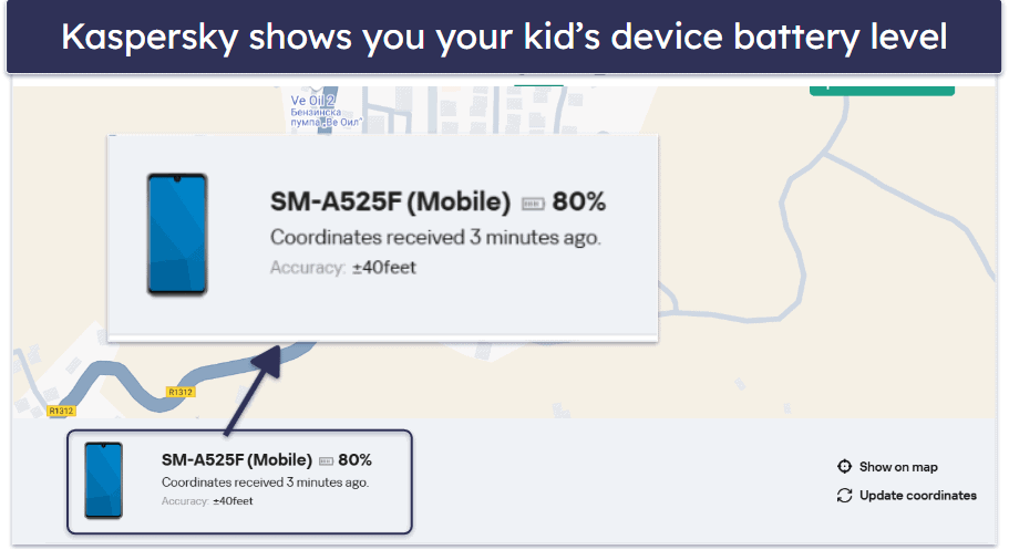 Kaspersky Safe Kids Features — All the Basics, Plus Battery Level Monitoring &amp; Geofencing
