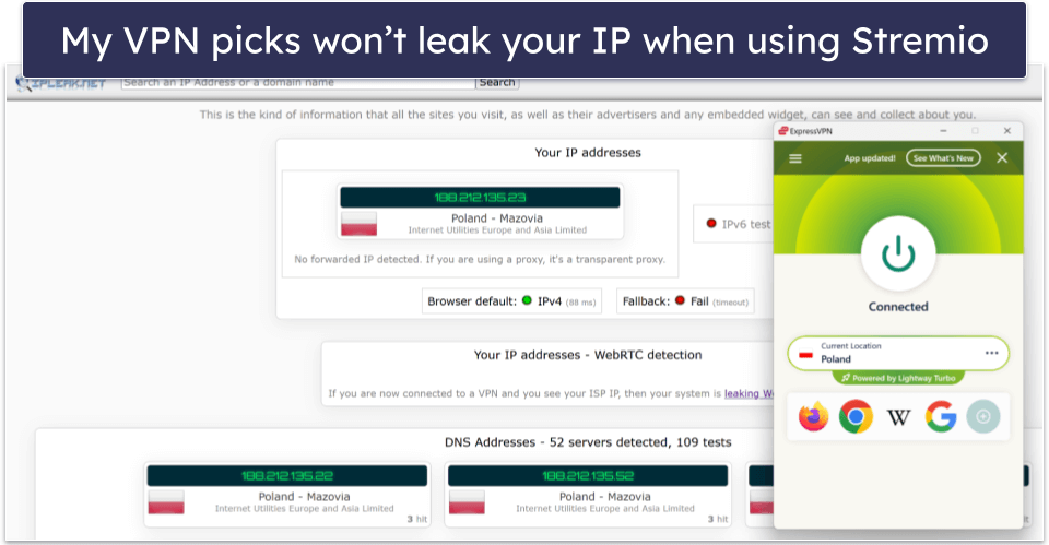 Best VPNs for Stremio