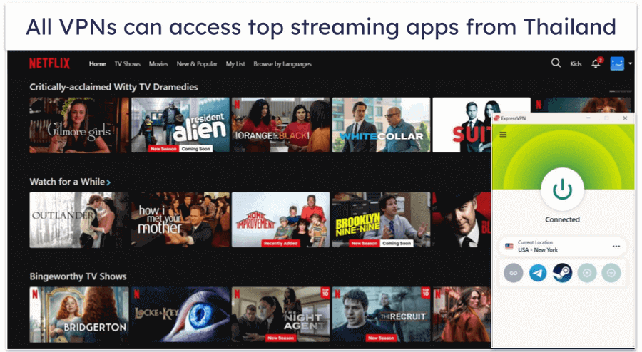 Best VPNs for Thailand