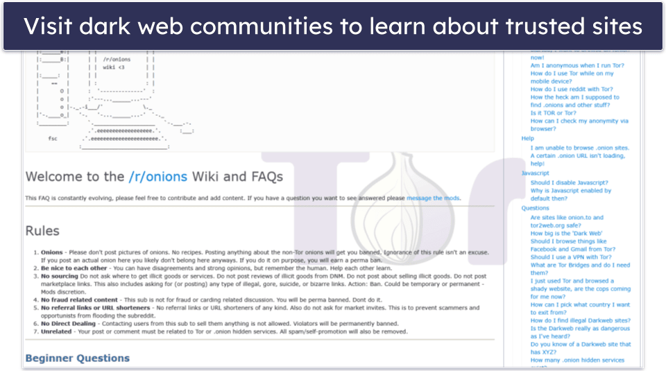 How to Safely Use the Dark Web