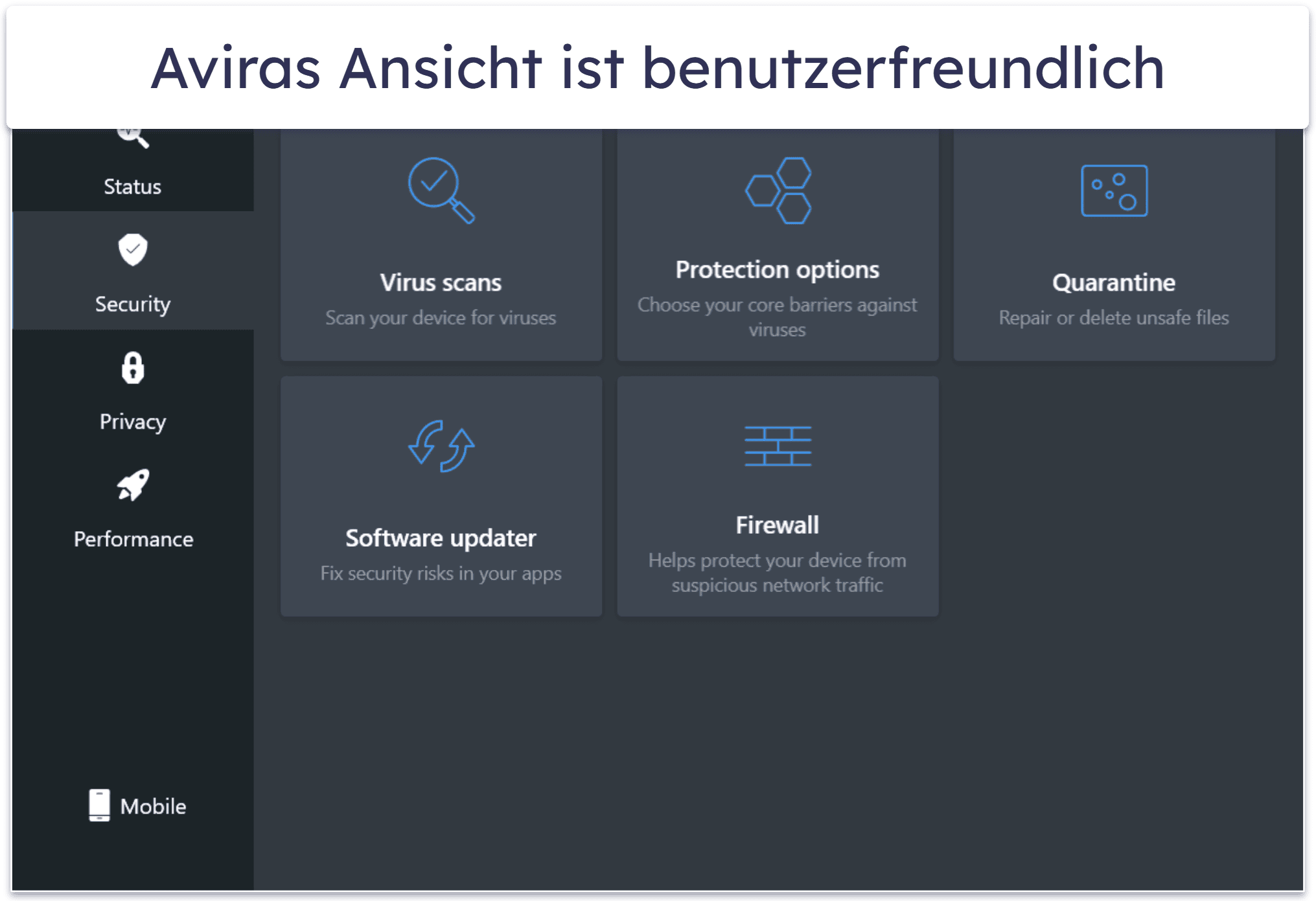 6. Avira Free Security für Windows – erweiterter Cloud-basierter Malware-Scanner mit System-Säuberung