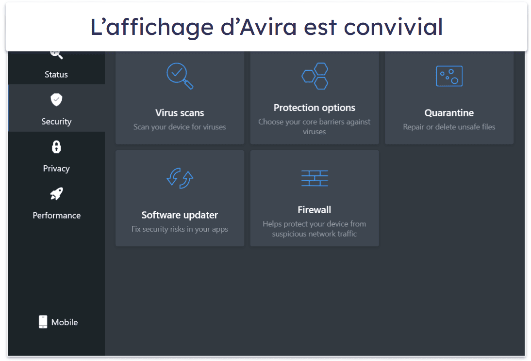6. Avira Free Security pour Windows : scanner anti-programmes malveillants basé sur le cloud avec nettoyage du système