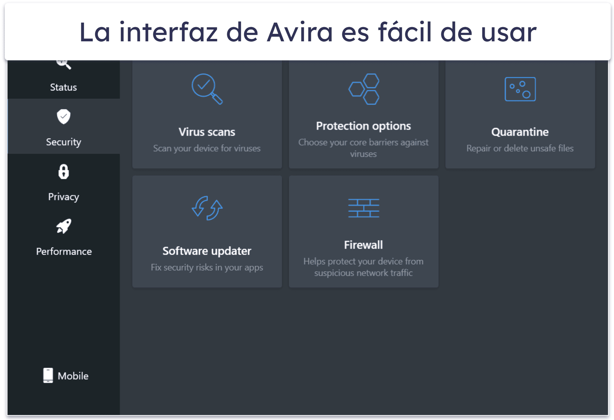 6. Avira Free Security para Windows: análisis antimalware avanzado basado en la nube y limpieza del sistema