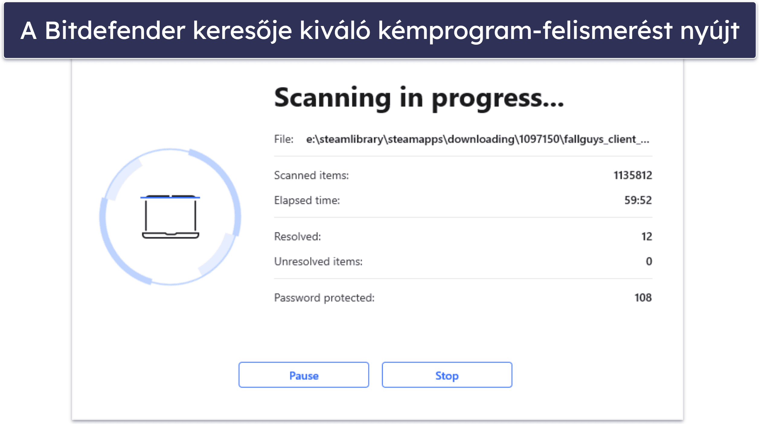 🥉3. Bitdefender – Kiváló kémprogram-észlelés és rengeteg extra funkció