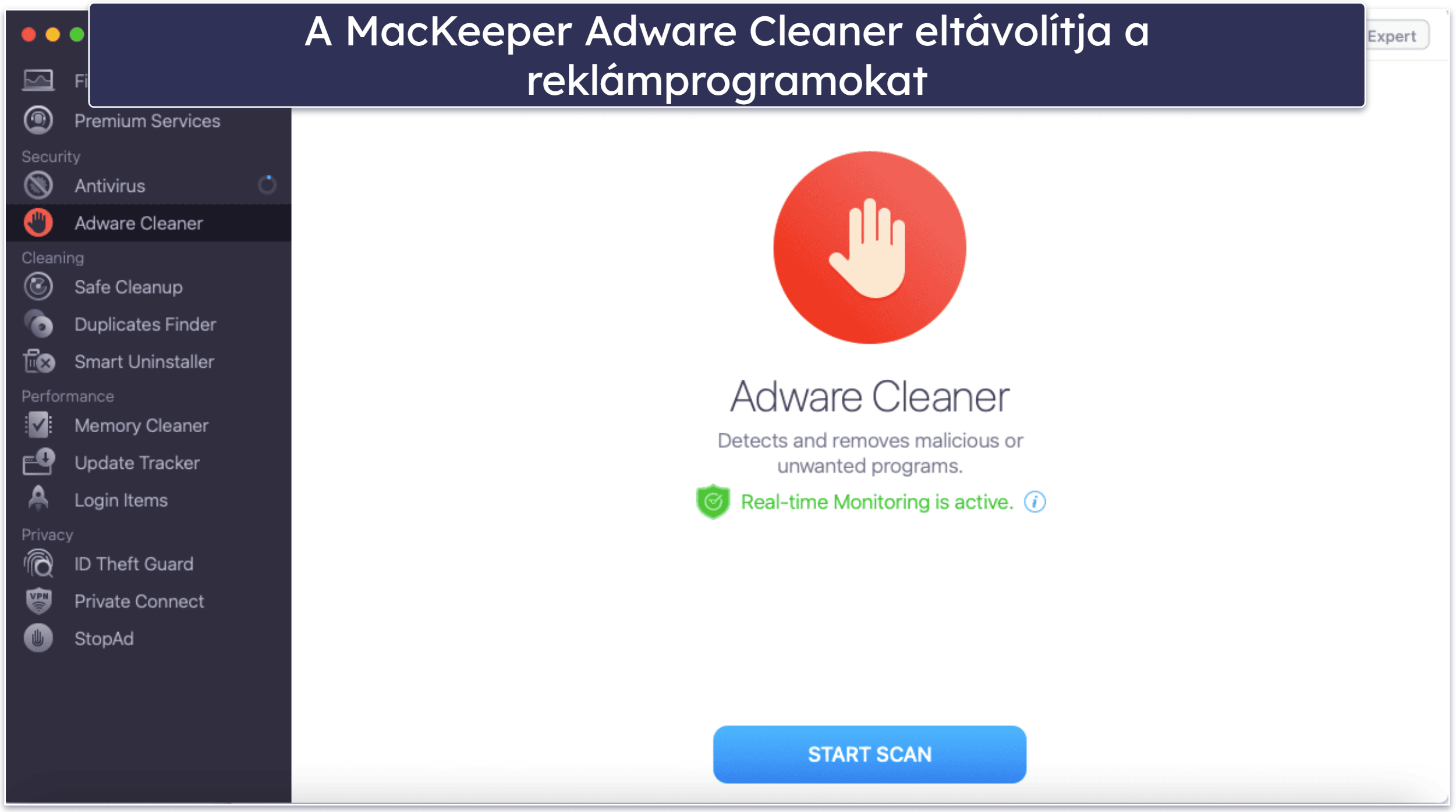 8. MacKeeper – Kémprogramok egyszerű, gyors eltávolítása (csak Macen)