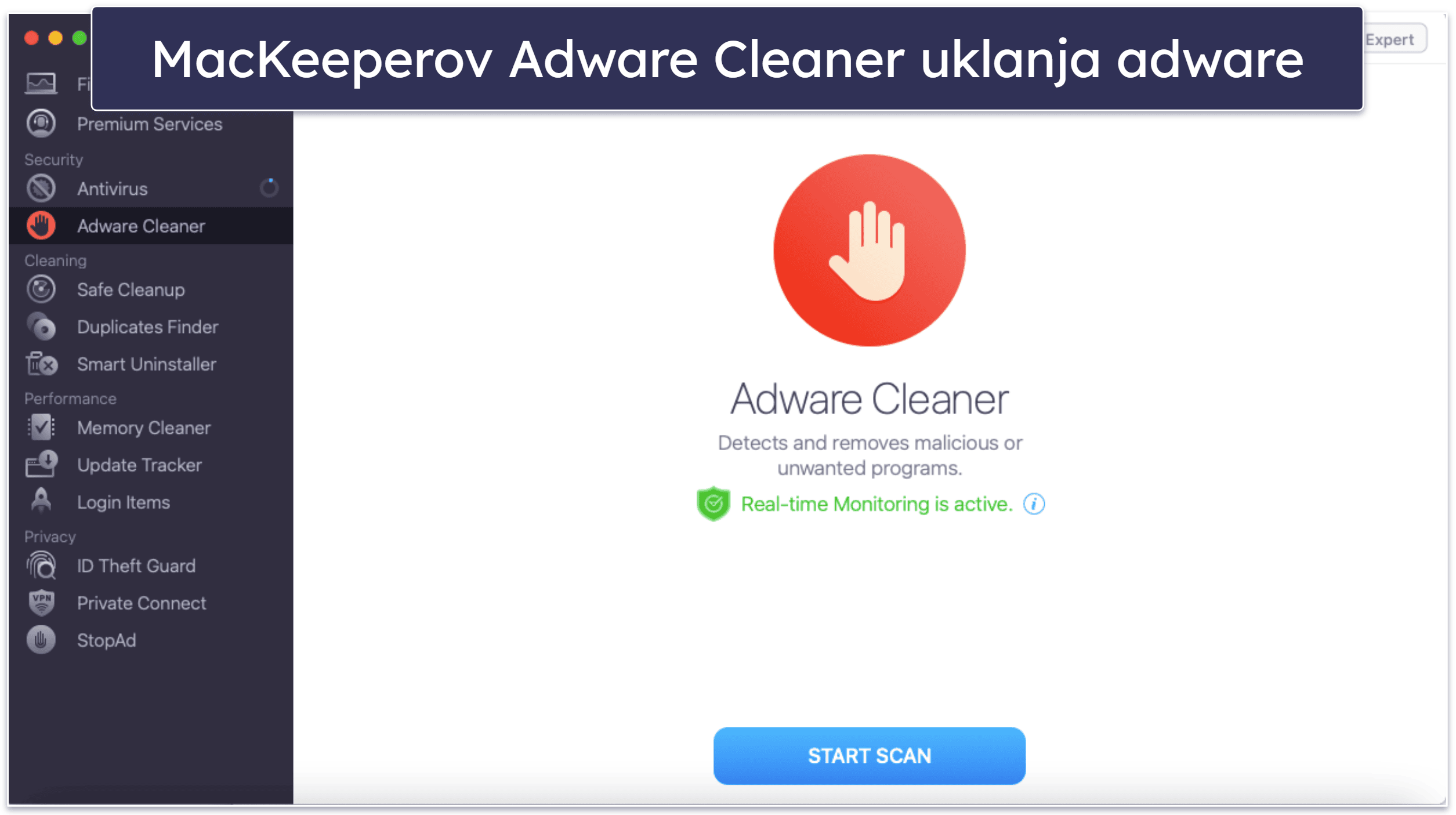 8. MacKeeper – Jednostavno i brzo uklanjanje špijunskog softvera (samo za Mac)
