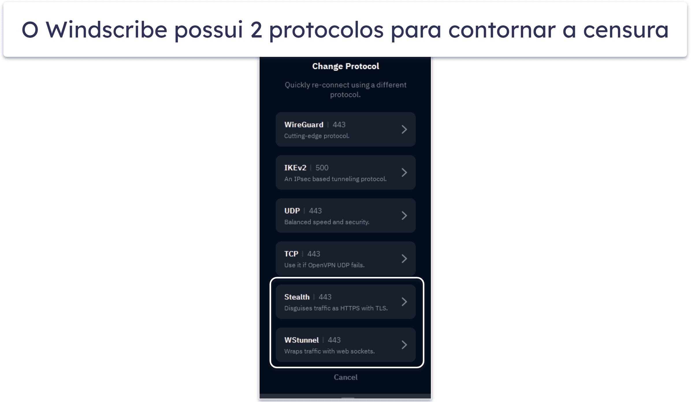 Bônus. Windscribe: VPN personalizável para famílias