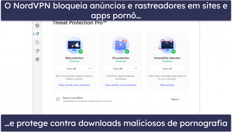 4. NordVPN: Excelente para impedir downloads perigosos