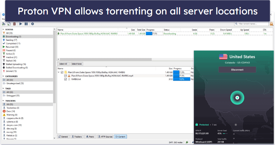 Proton VPN Torrenting Support — Large P2P Network + Port Forwarding