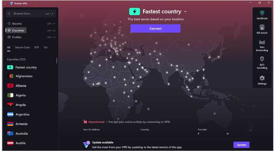 Proton VPN Features — Includes Essential & Advanced Security Features