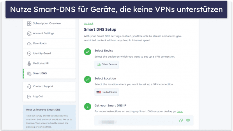 🥈2. Private Internet Access: hervorragender Werbeblocker