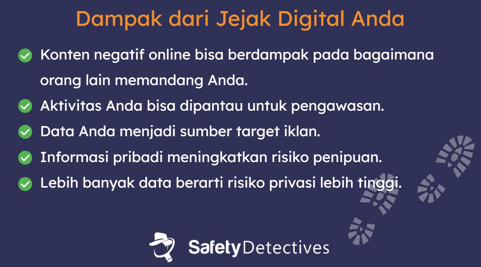 Mengapa Jejak Digital Anda Sangat Berharga