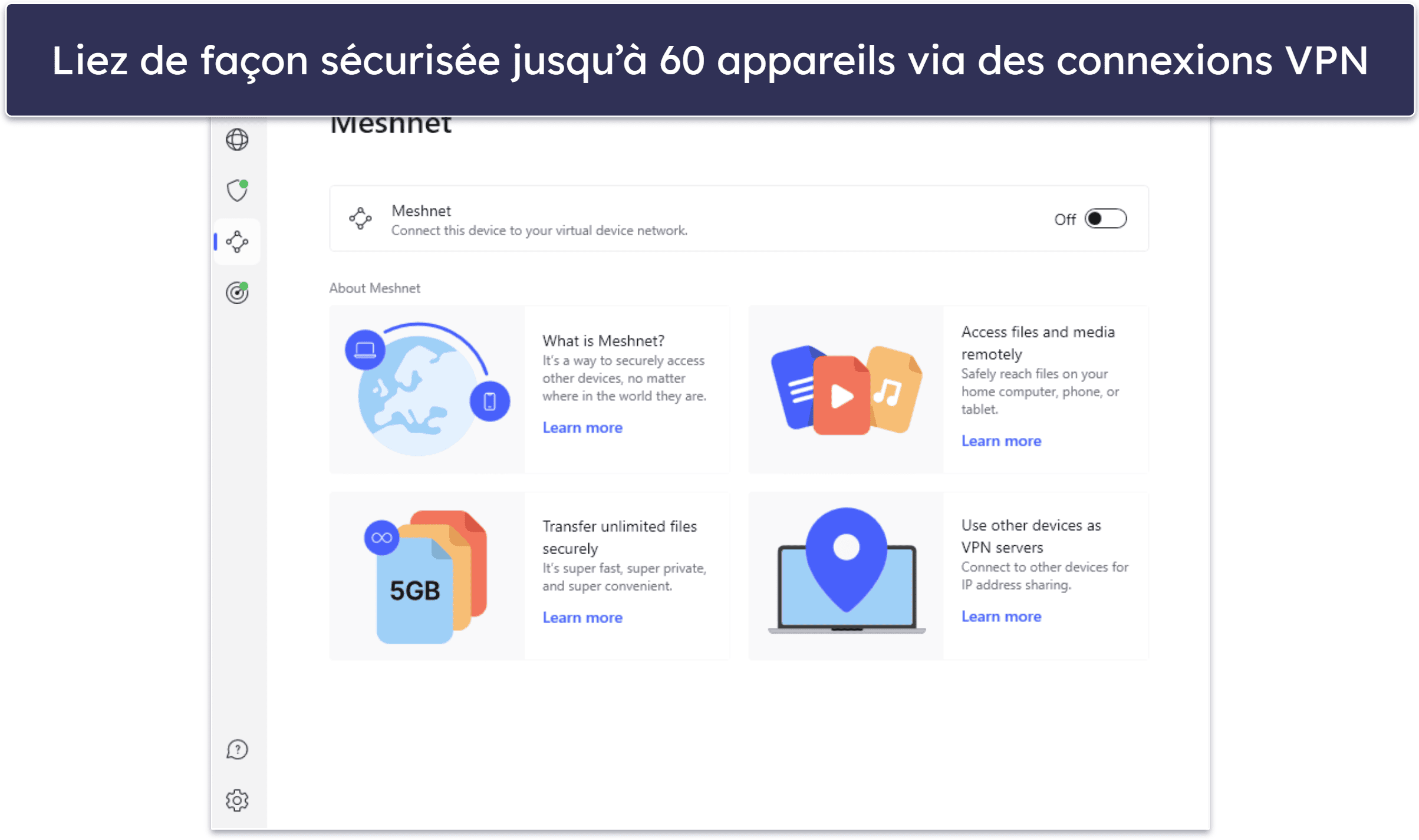 4. NordVPN : idéal pour sécuriser l’accès à distance aux appareils