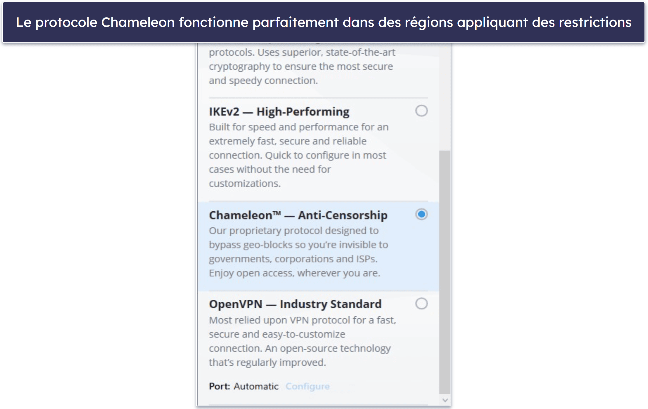 9. VyprVPN : excellent pour contourner la censure