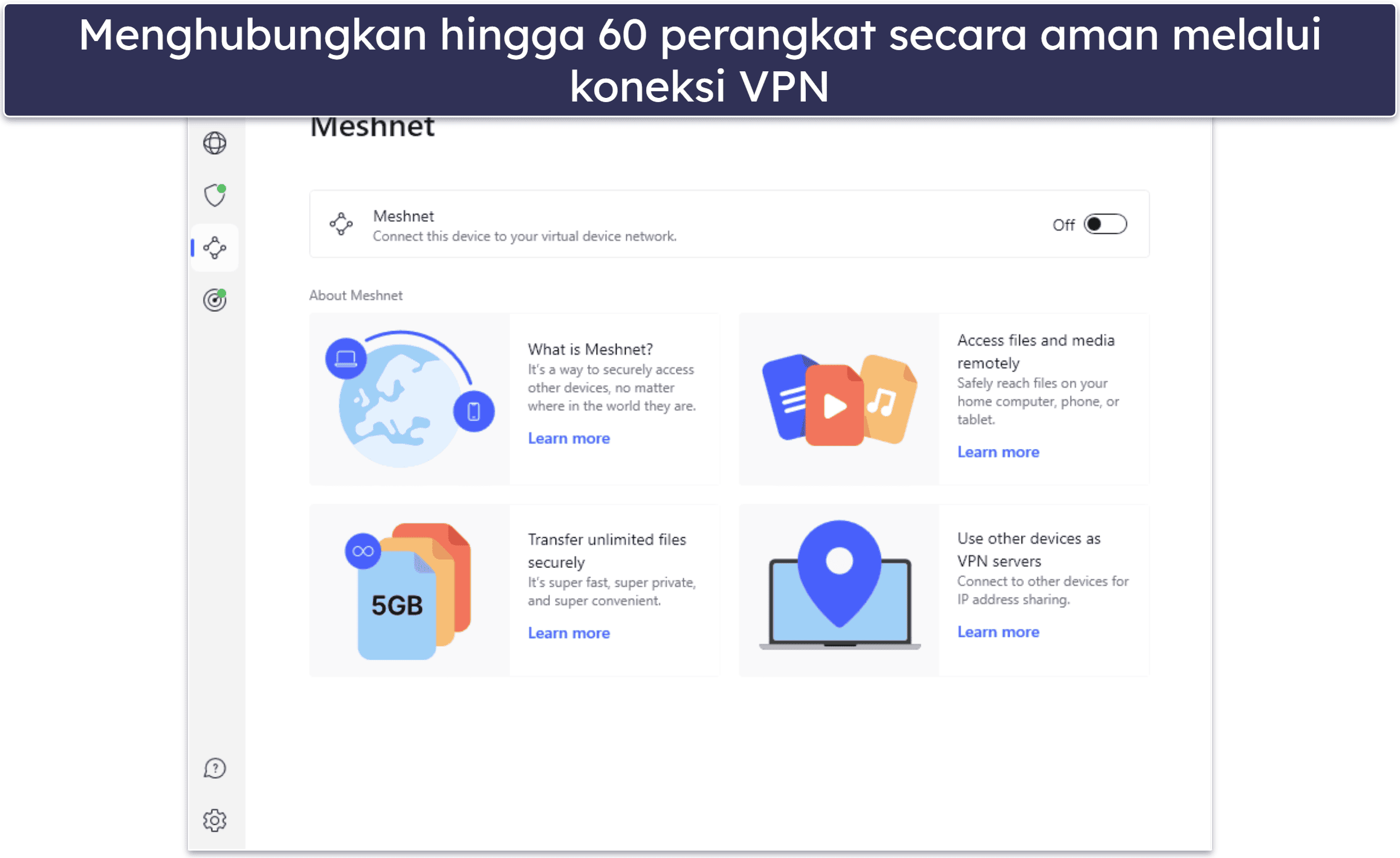 4. NordVPN: Bagus untuk Mengamankan Akses Jarak Jauh ke Perangkat
