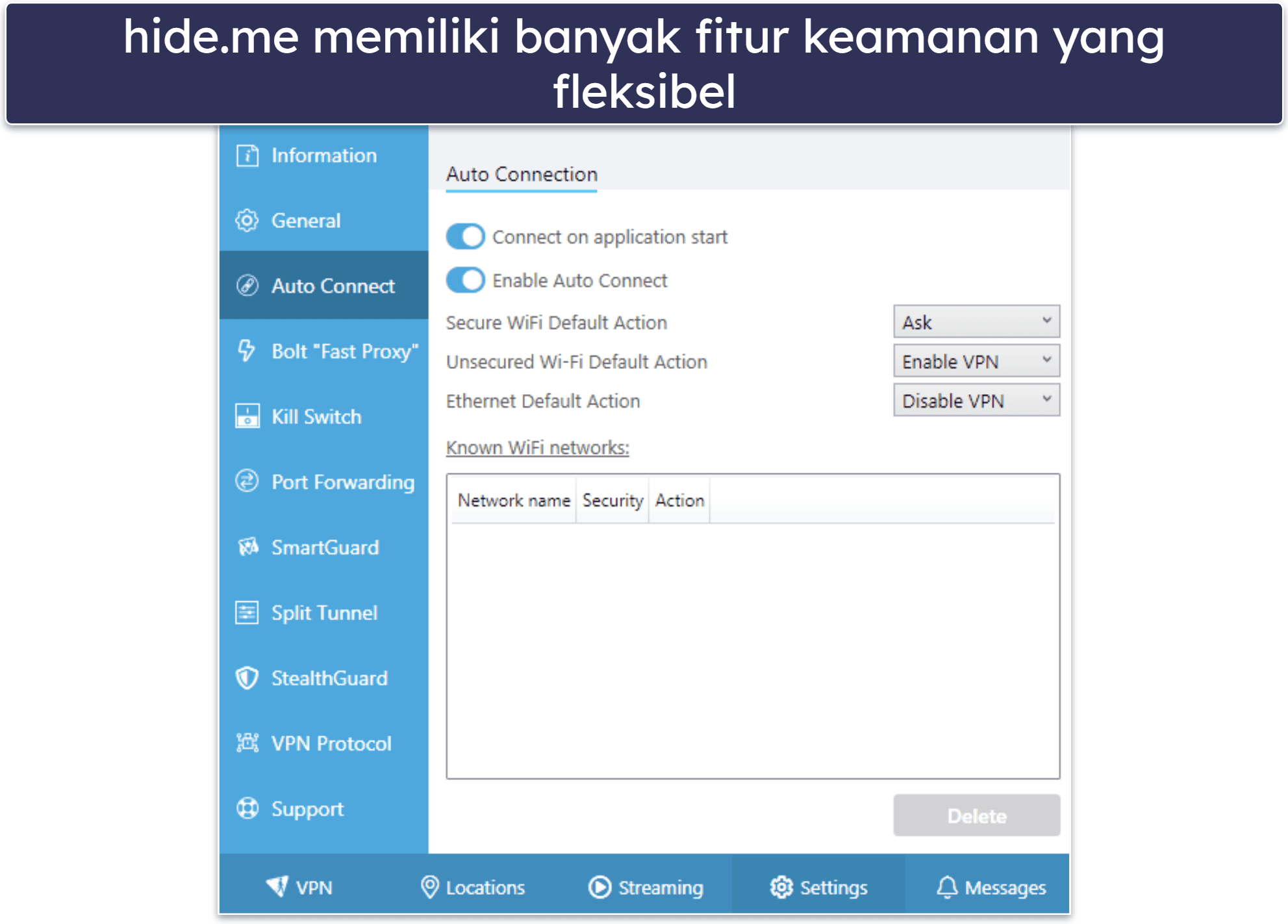 10. hide.me: Ekstra Luar Biasa dan Bagus untuk Streaming