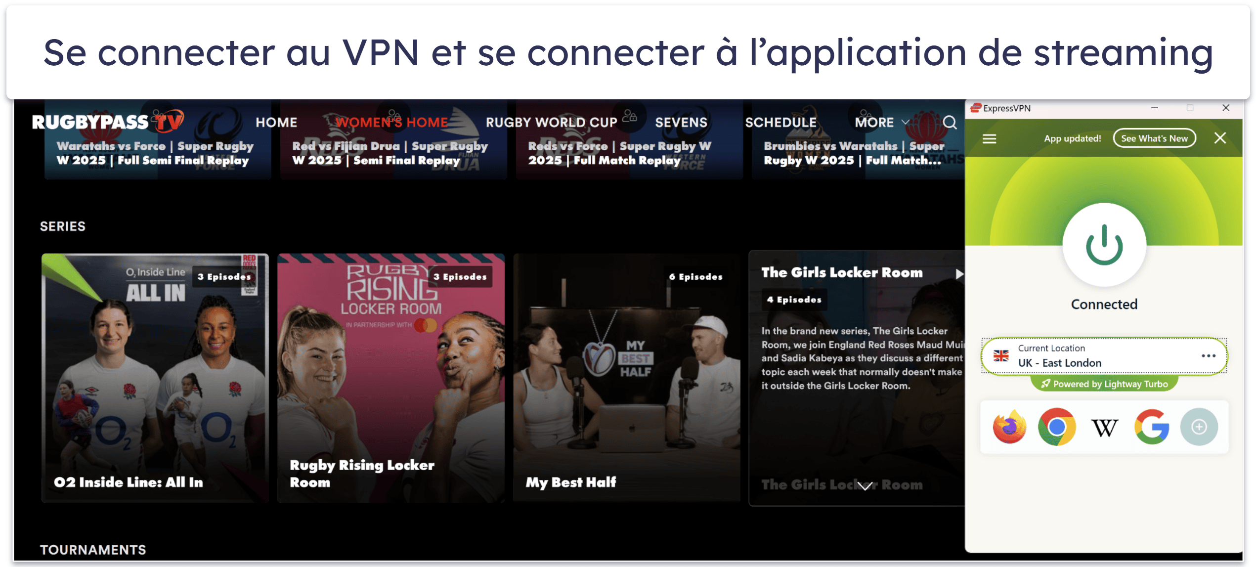 Comment regarder la Coupe du monde de rugby féminine sur n’importe quel appareil ?