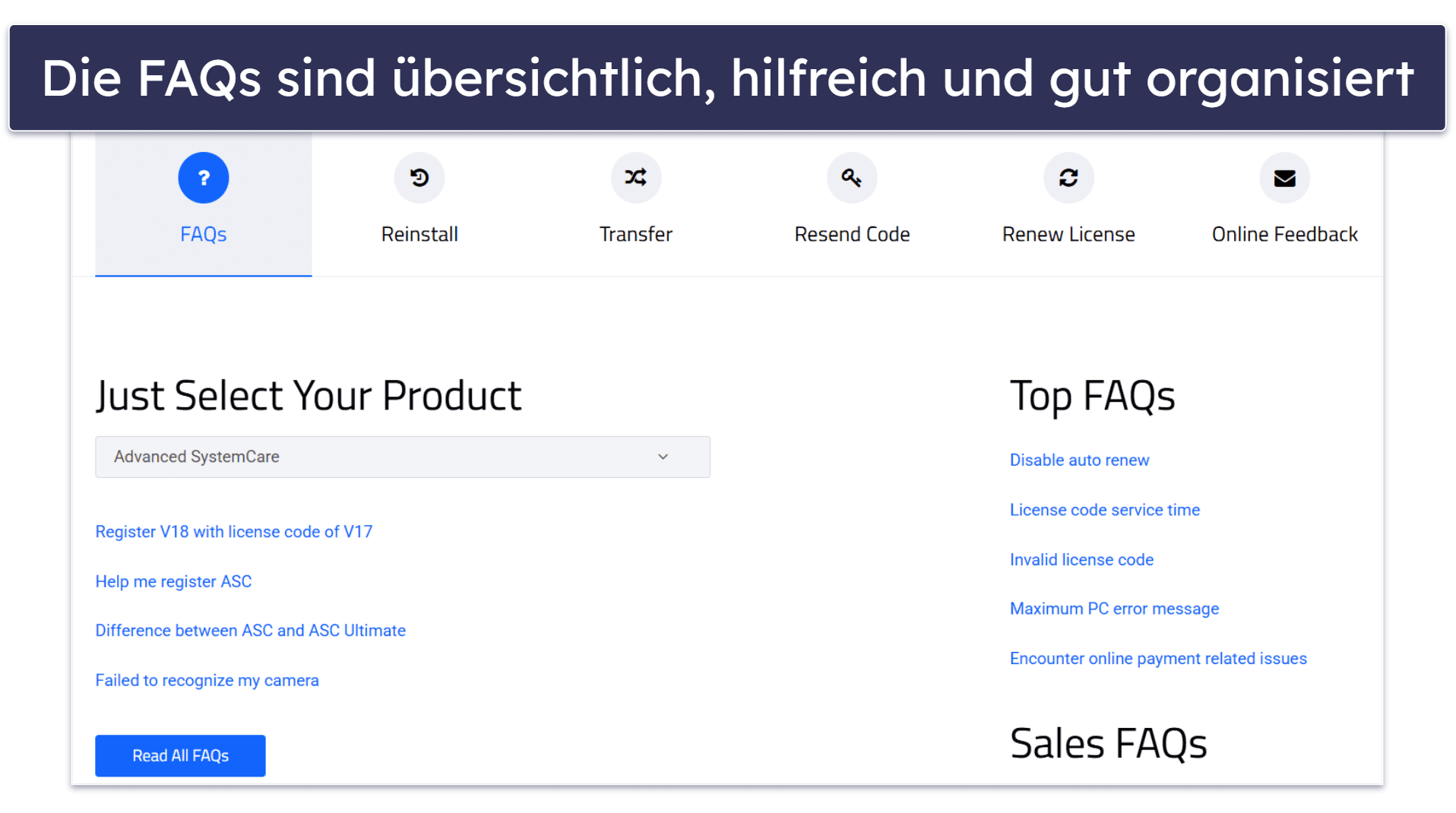 IObit Kundenservice — Einfache FAQs &amp; E-Mail-Support
