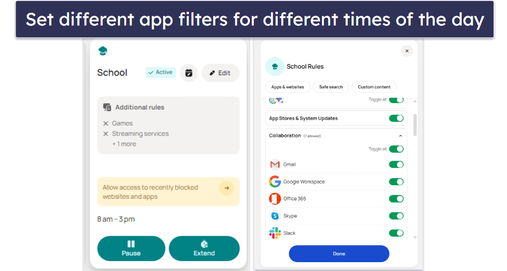 Bark Features — All Industry-Standard Features (Plus Conversation Mood Monitoring)