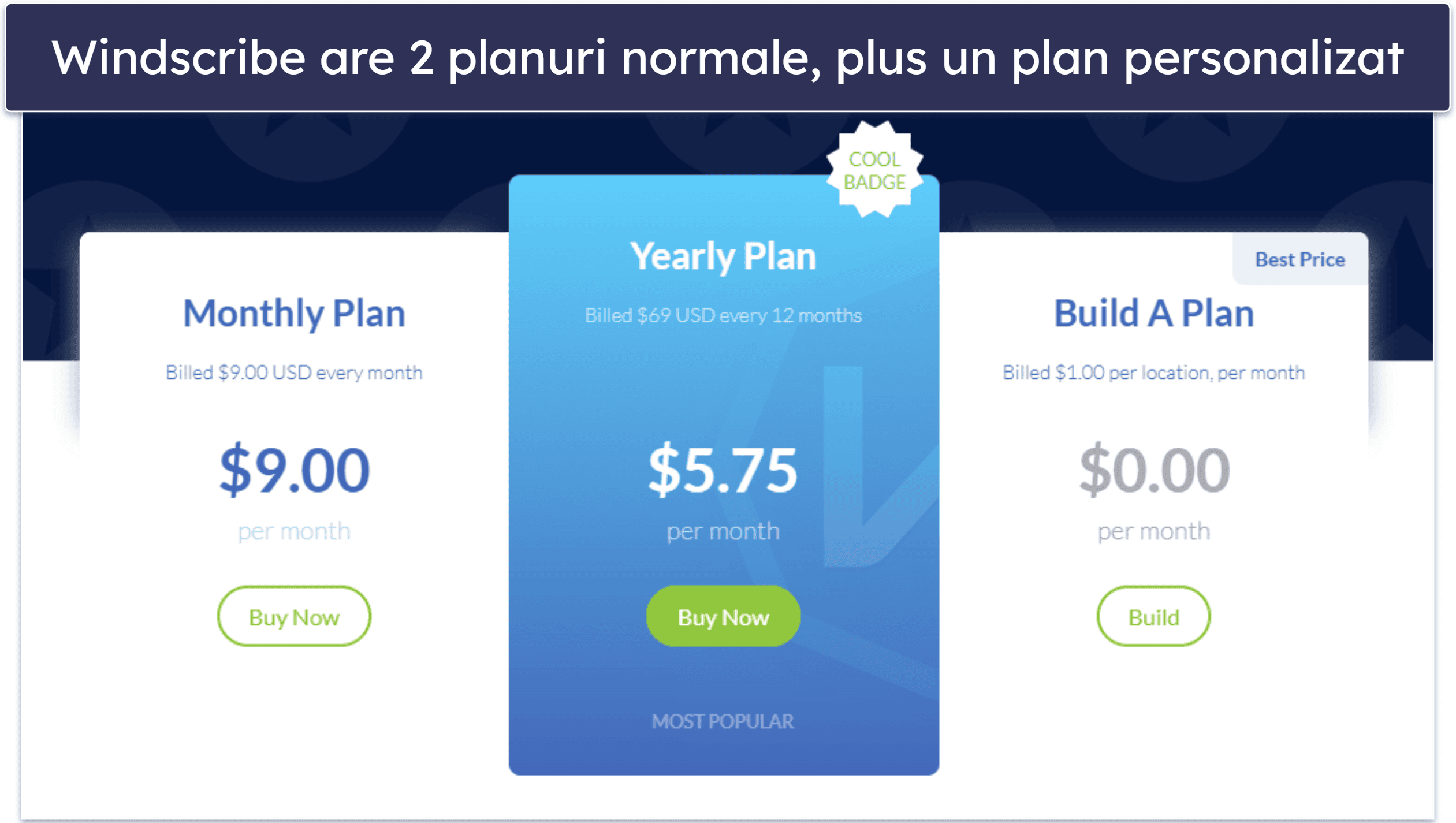 Bonus. Windscribe: Pachet VPN Adaptat Familiilor