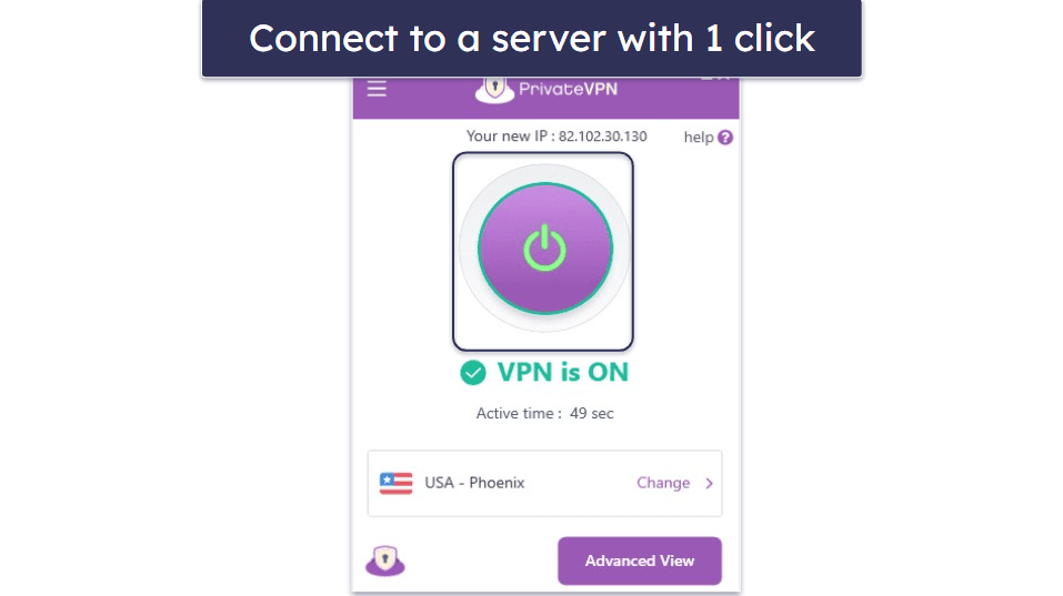 4. PrivateVPN — Beginner-Friendly VPN for Uzbekistan