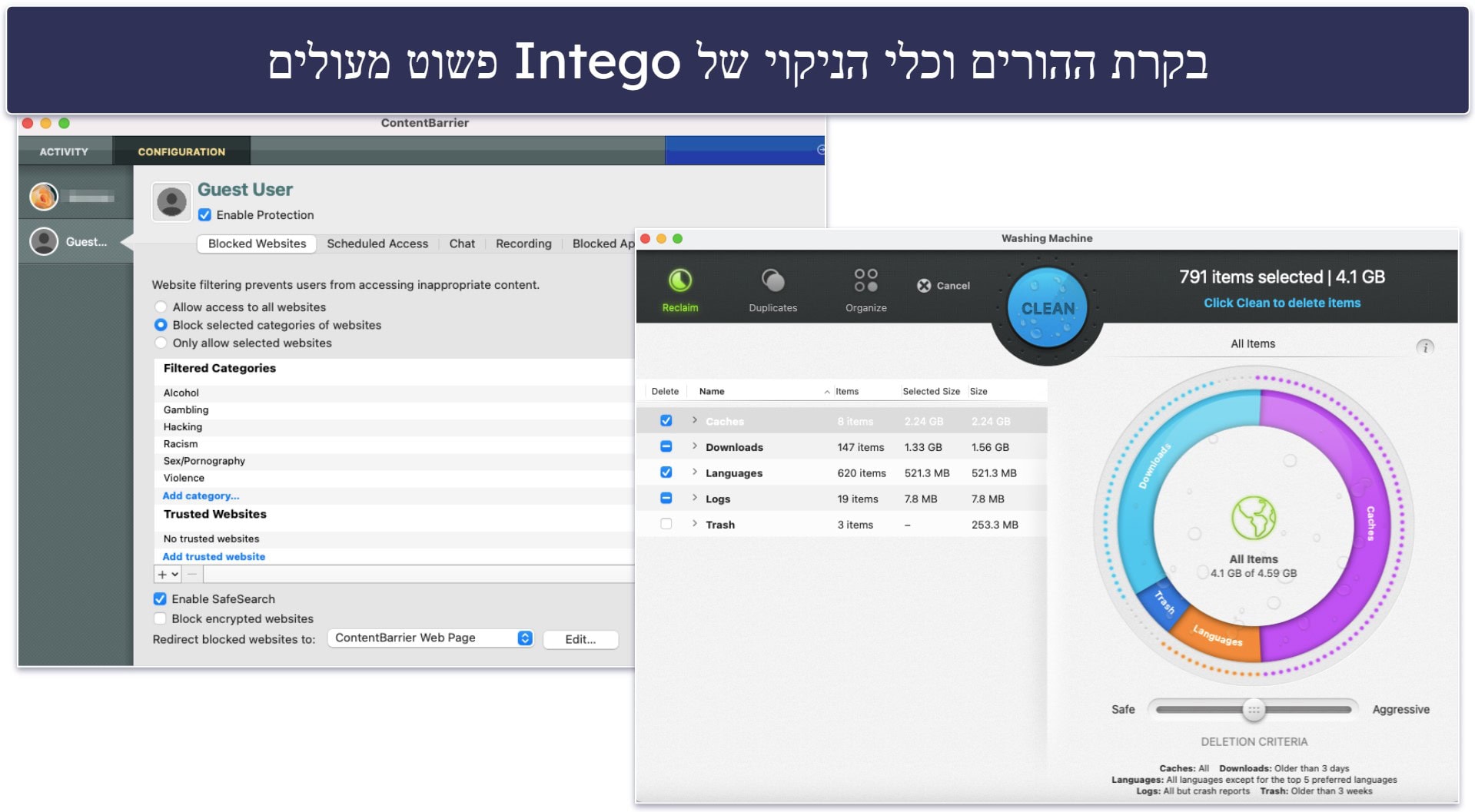 5. Intego: הגנה מקיפה על מכשירי מק
