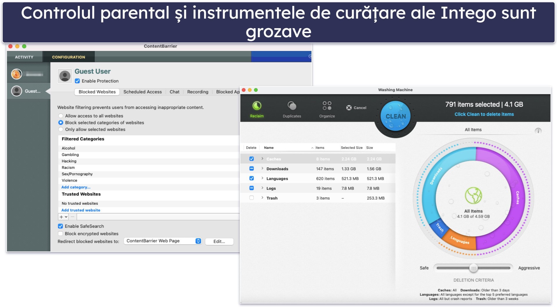 5. Intego: Cel mai bun pentru protecția completă pe Mac