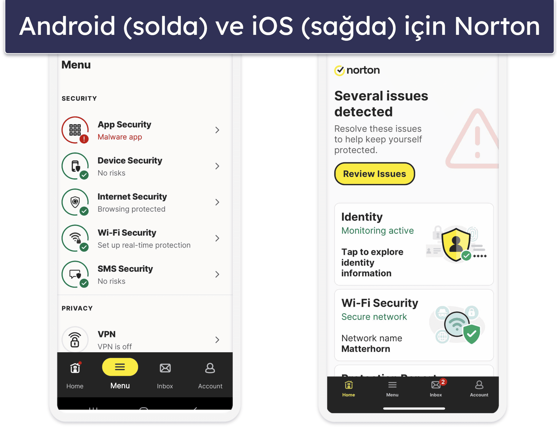 🥇1. Norton 360: Windows, Android ve iOS İçin En İyi Antivirüs